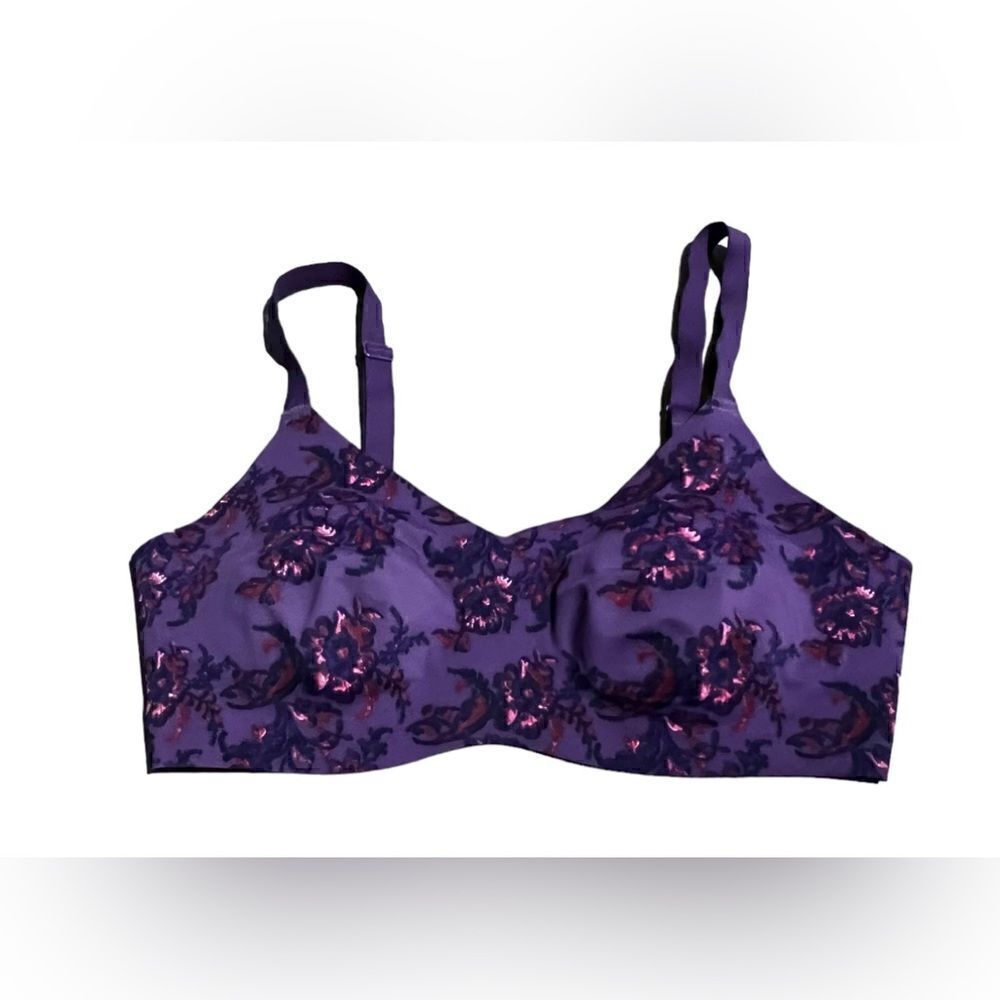 Knix X Anna Sui Autumn Evenings Luxe V-Neck Padded Bra 4